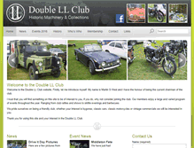 Tablet Screenshot of doublellclub.com